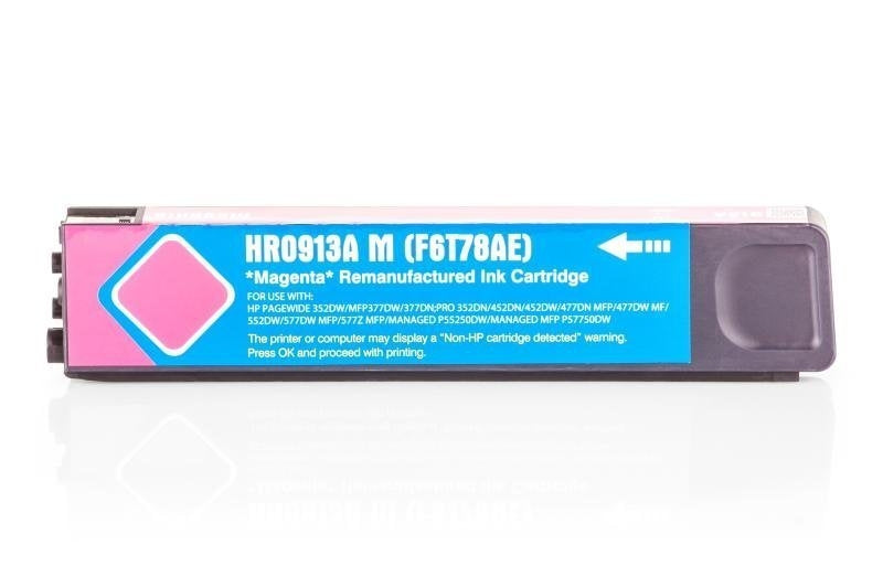 Alternativ zu HP F6T78AE / 913A Tinte Magenta