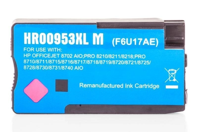 Alternativ zu HP F6U17AE / 953XL Tinte Magenta