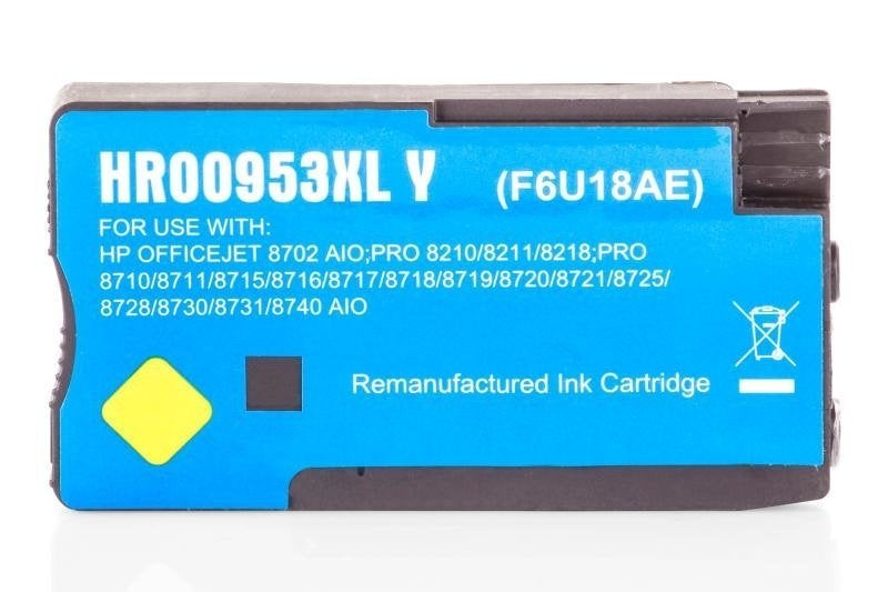 Alternativ zu HP F6U18AE / 953XL Tinte Gelb