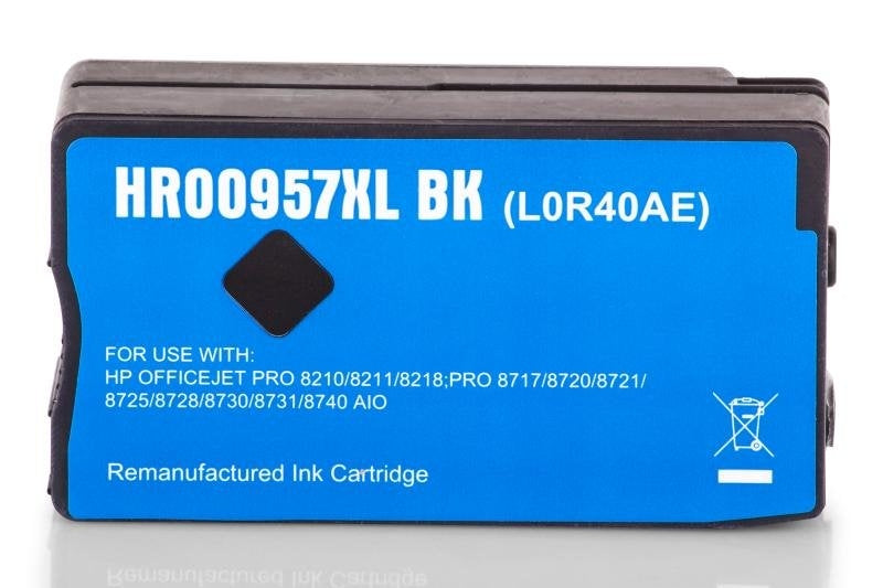Alternativ zu HP L0R40AE / 957XL Tinte Schwarz