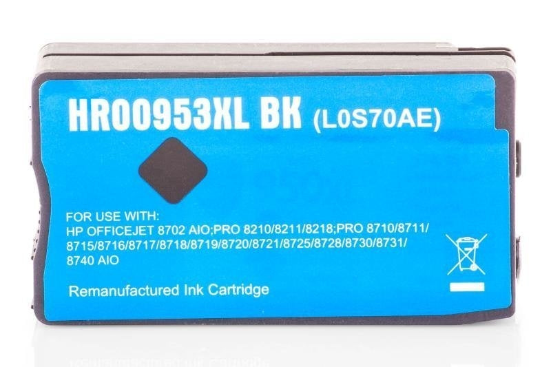 Alternativ zu HP L0S70AE / 953XL Tinte Schwarz