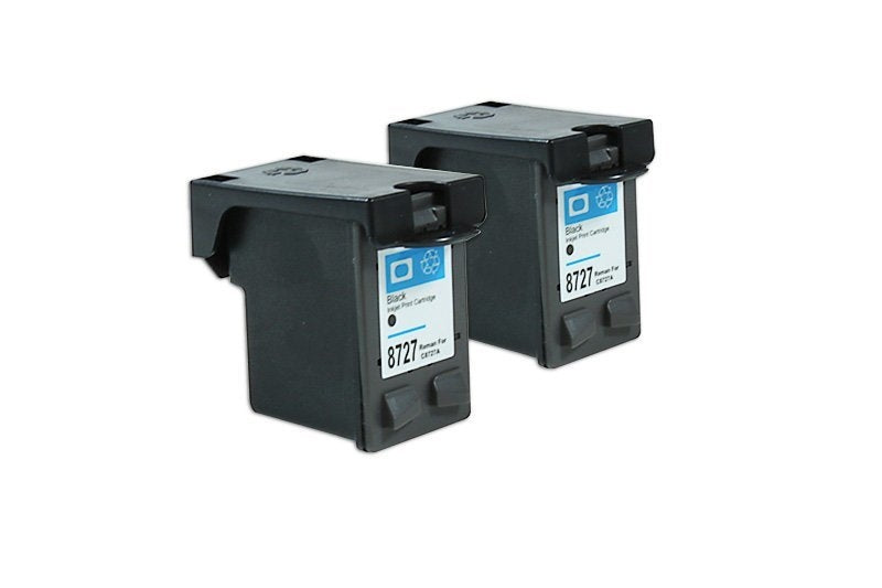 Alternativ zu HP Nr 27 / C8727AE Tinte Schwarz Doppelpack