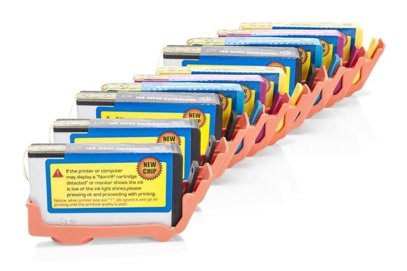 Alternativ zu HP Nr. 364 XL Tinten Sparset (4x Schwarz, 2x Cyan, 2x Magenta, 2x Gelb) 10 Stück (mit Chip)