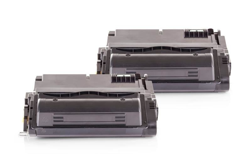Alternativ zu HP Q1338D / 38A Toner Schwarz Doppelpack