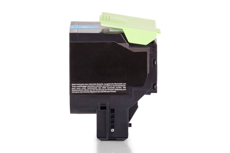 Alternativ zu Lexmark 80C2XC0 / 802XC Toner Cyan