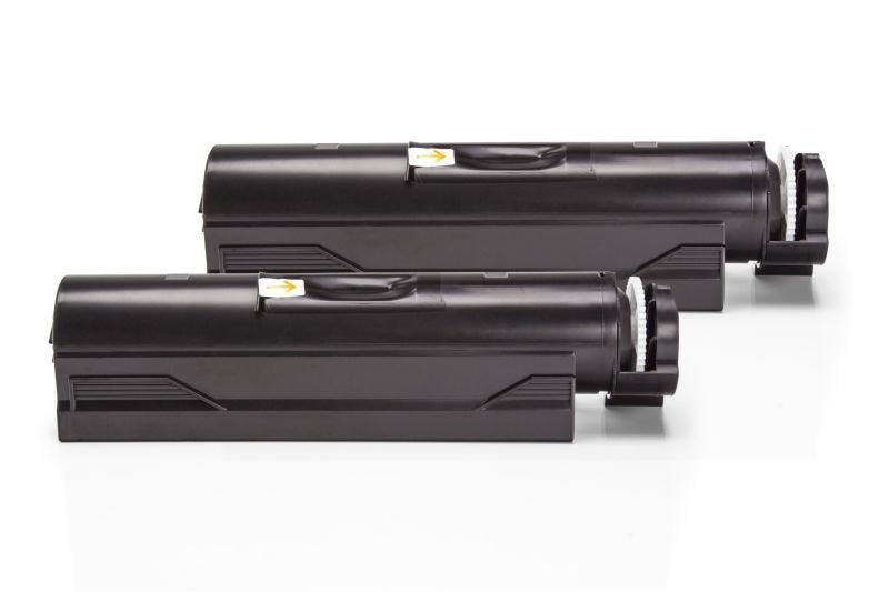 Alternativ zu OKI 44574702 Toner Schwarz Doppelpack
