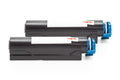 Alternativ zu OKI 45807106 Toner Doppelpack 2 Stk. (Schwarz)