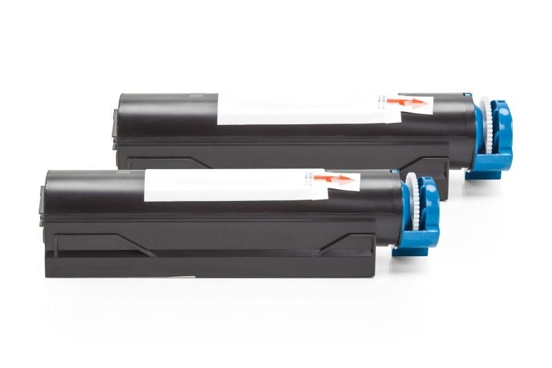 Alternativ zu OKI 45807106 Toner Doppelpack 2 Stk. (Schwarz)