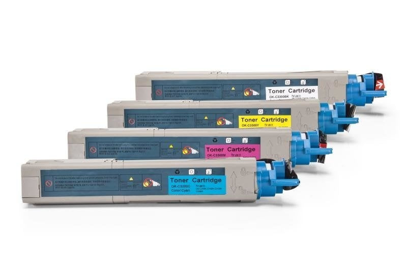 Alternativ zu OKI C3300 Toner Sparset