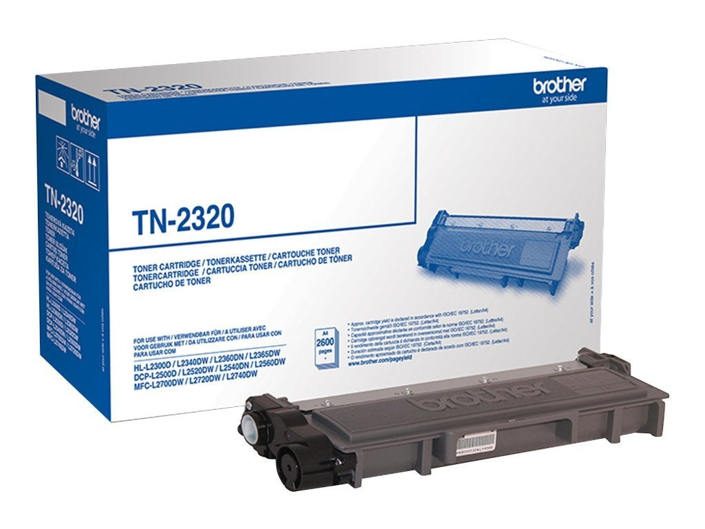 Brother Original TN-2320 Toner Schwarz (hohe Kapazität)
