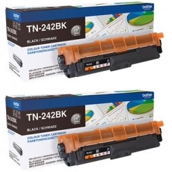 Brother Original TN-242BK Toner Doppelpack Schwarz