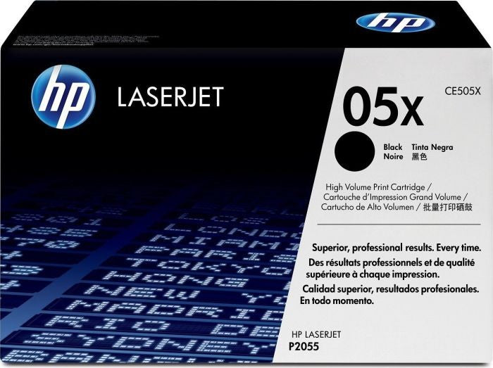 HP Original 05X / CE505X Toner Schwarz