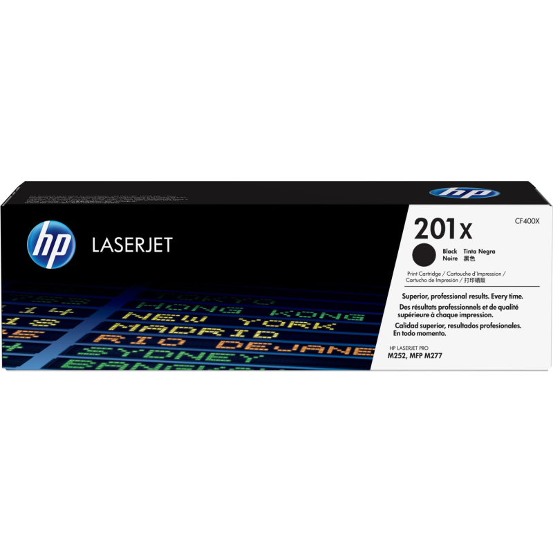HP Original 201X (CF400XD) Toner Schwarz Doppelpack