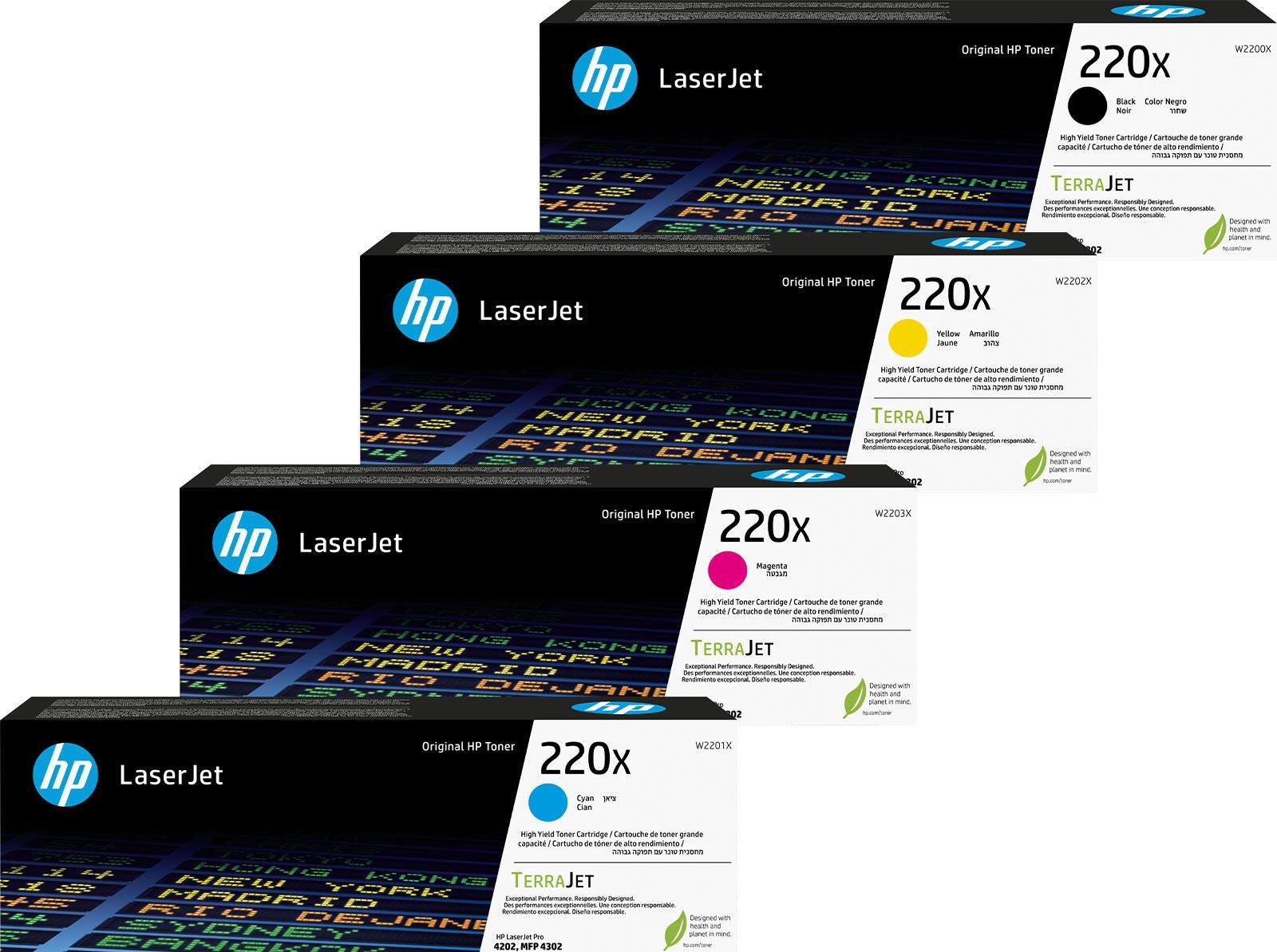 HP Original 220X Toner Sparset (CMYK)