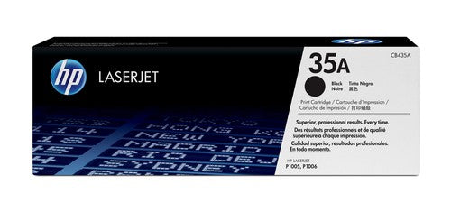 HP Original CB435A / 35A Toner Schwarz