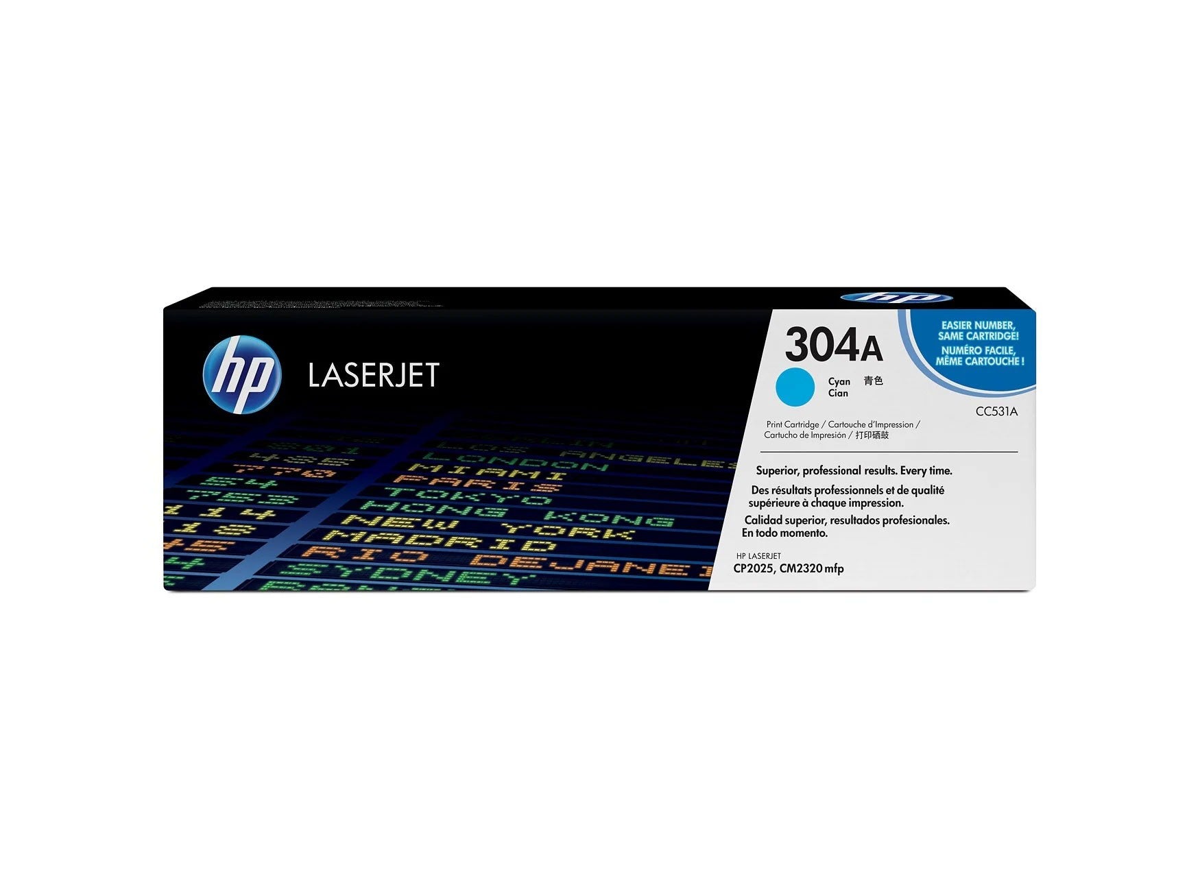 HP Original CC531A / 304A Toner Cyan
