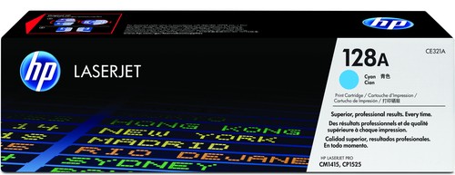 HP Original CE321A / 128A Toner Cyan