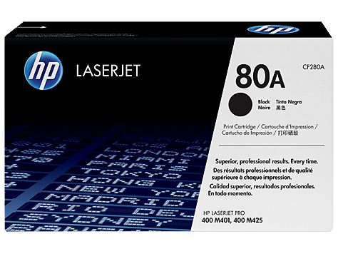 HP Original CF280A / 80A Toner Schwarz