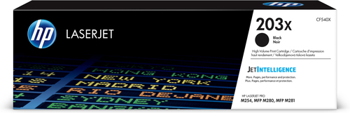 HP Original CF540X (203X) Toner Schwarz