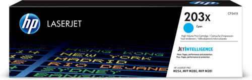 HP Original Toner CF541X (203X) Cyan