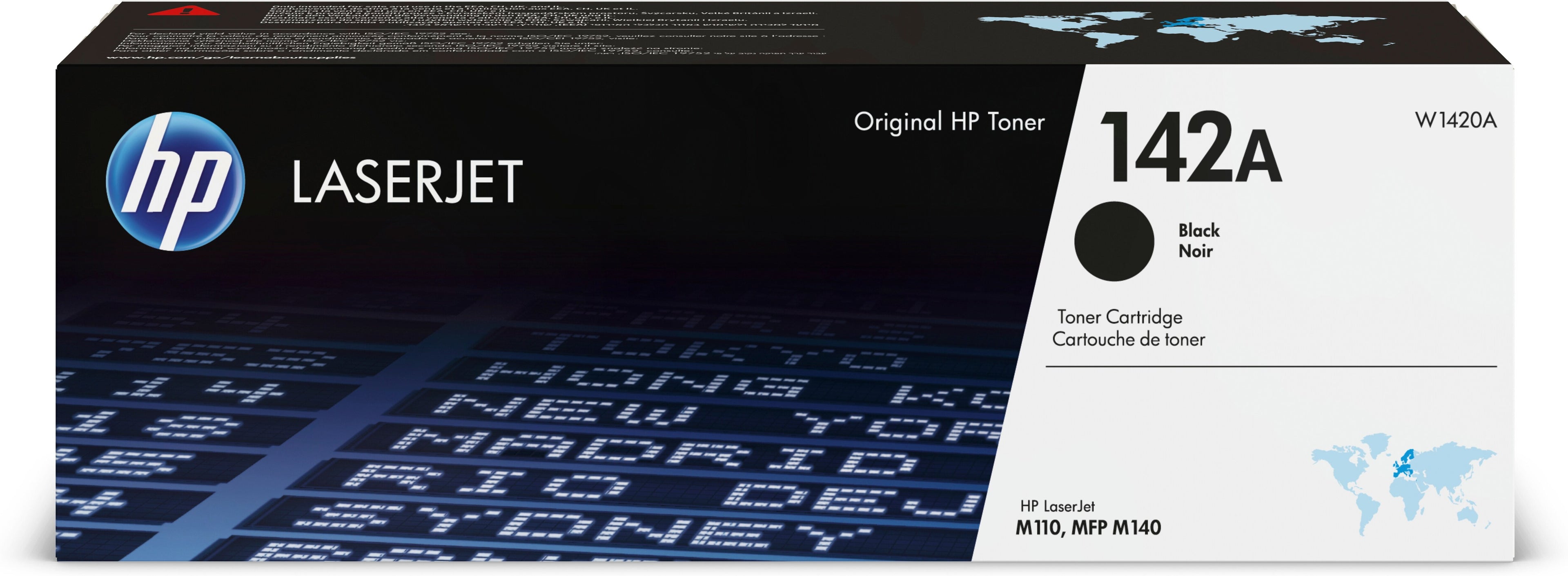 HP Original W1420A / 142A Toner Schwarz