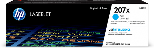 HP Original W2211X / 207X Toner cyan