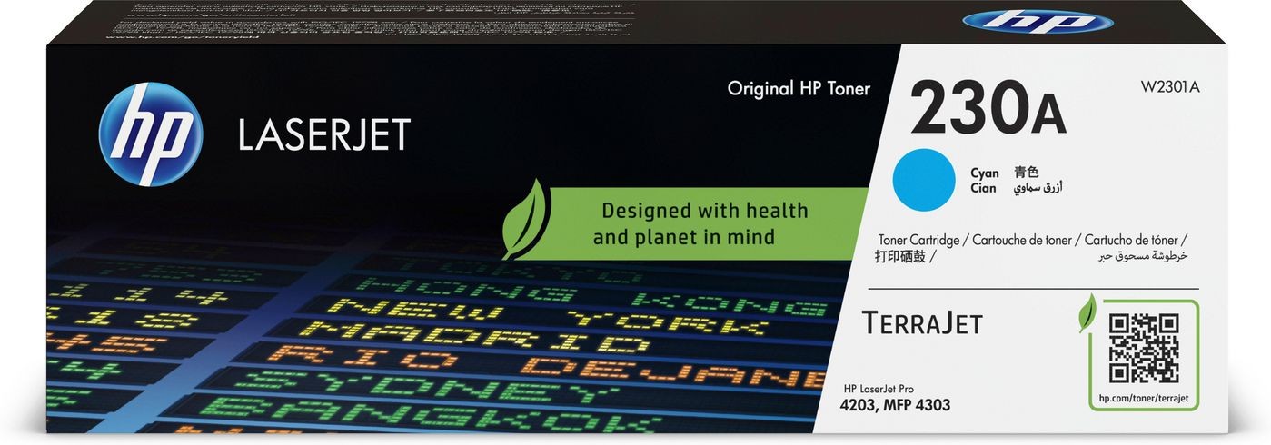 HP Original W2301A / 230A Toner Cyan