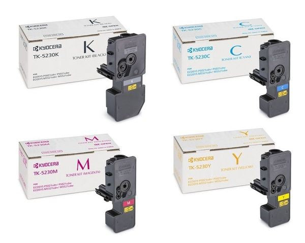 Kyocera Original TK-5230 Toner Sparset/Multipack (CMYK)