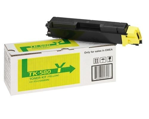 Kyocera Original TK-580Y Toner gelb (1T02KTANL0)