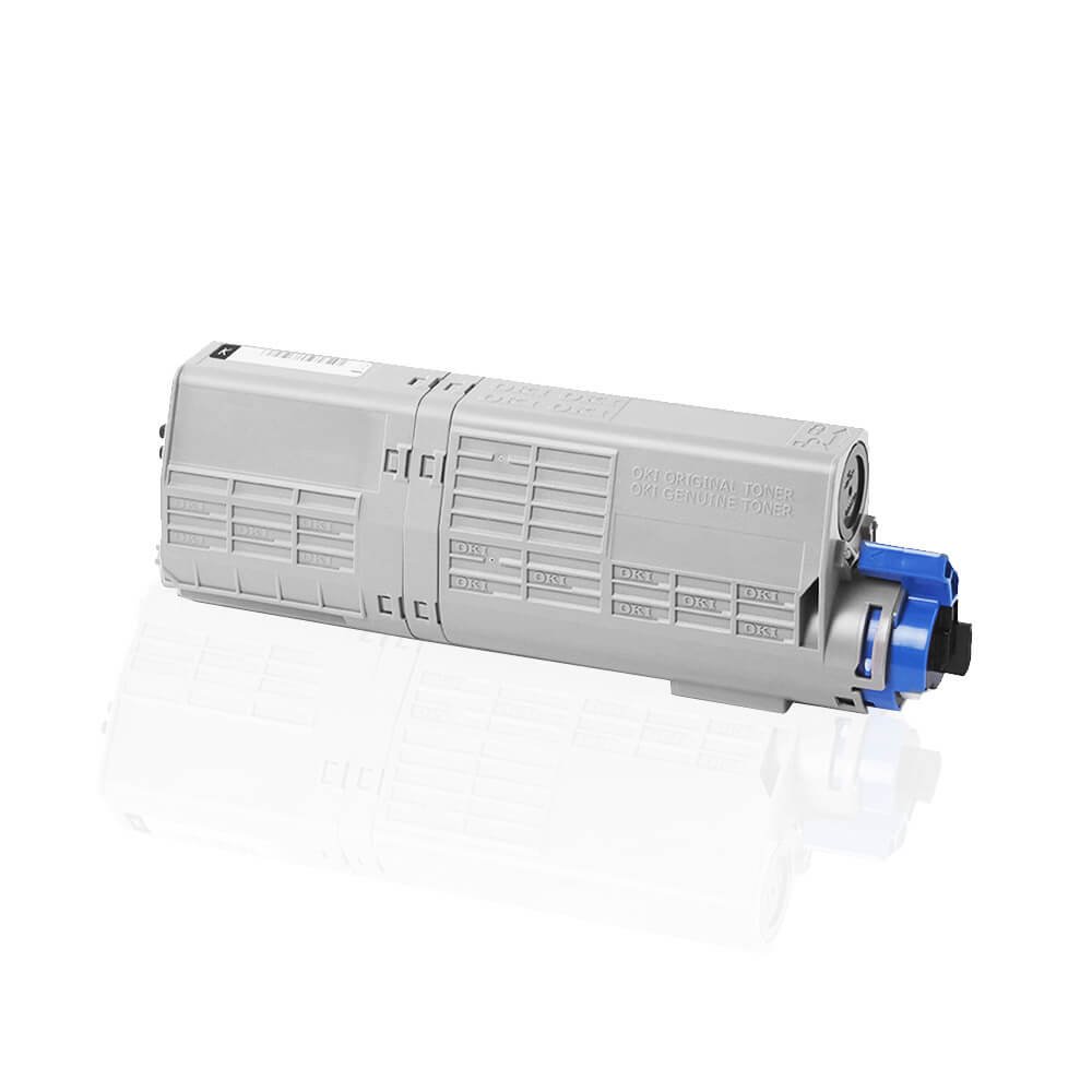OKI Original 46490608 Toner Schwarz, 7000 Seiten