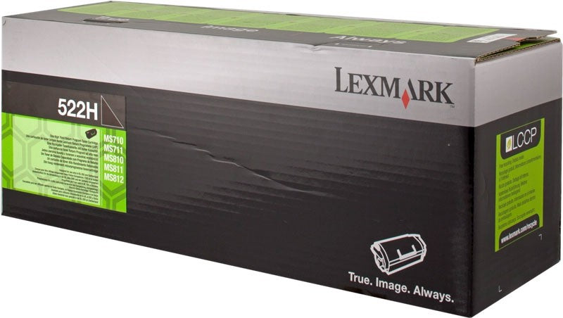 Orginal Lexmark 522H Schwarz Toner (52D2H00)