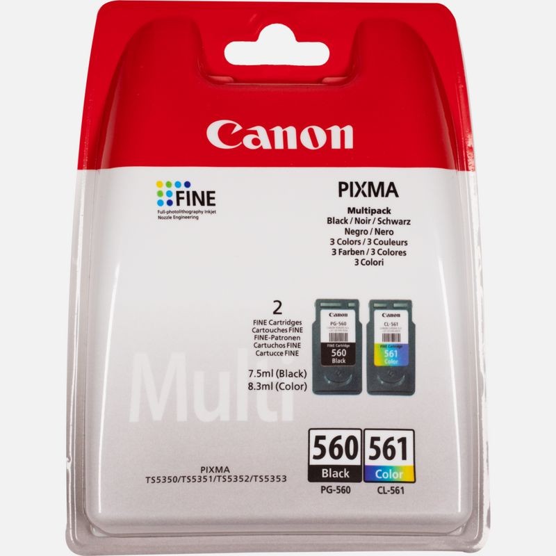 Original Canon 3713C006 / PG560CL561 Tintenpatrone Multipack