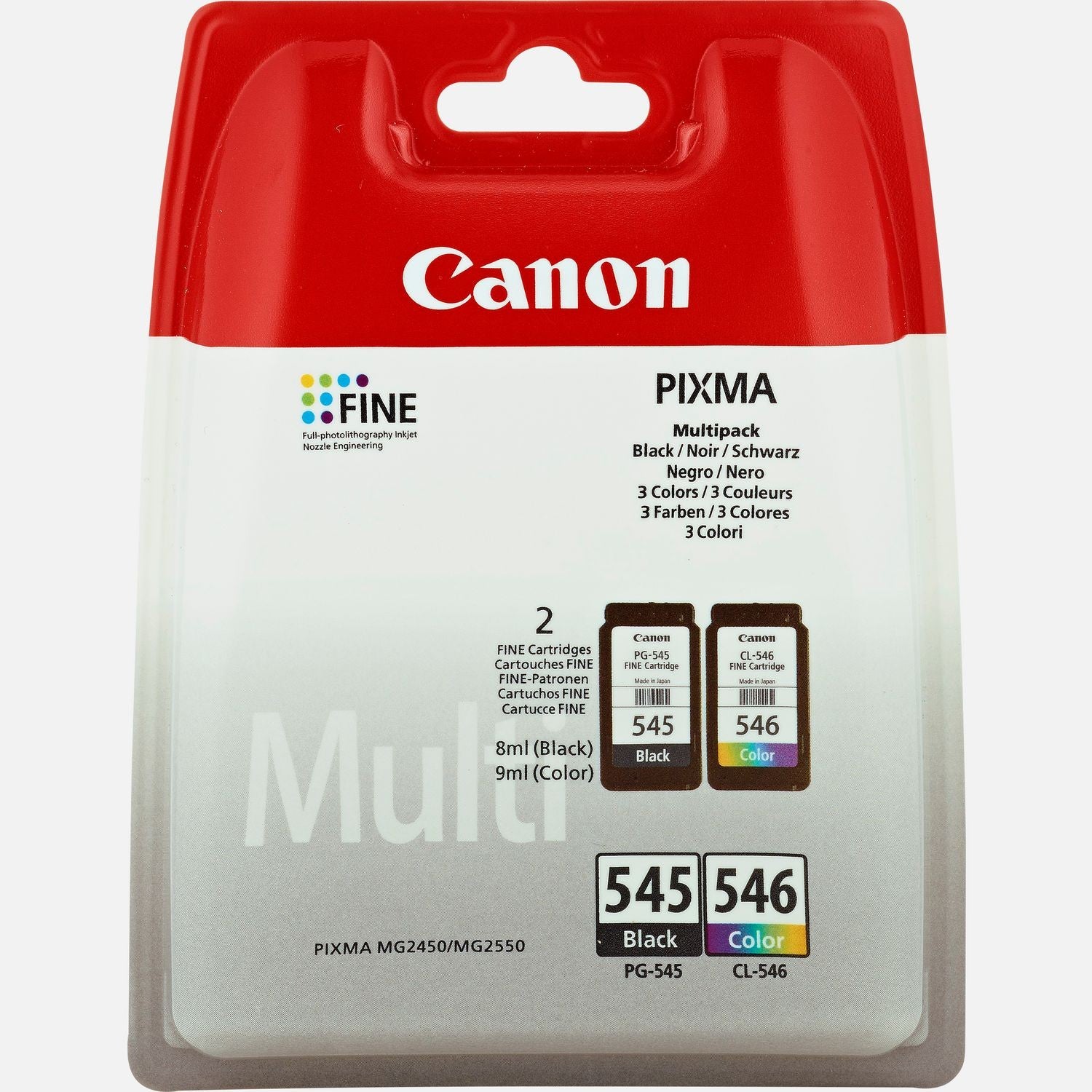 Original Canon 8287B005 / PG545CL546 Druckkopfpatrone Multipack