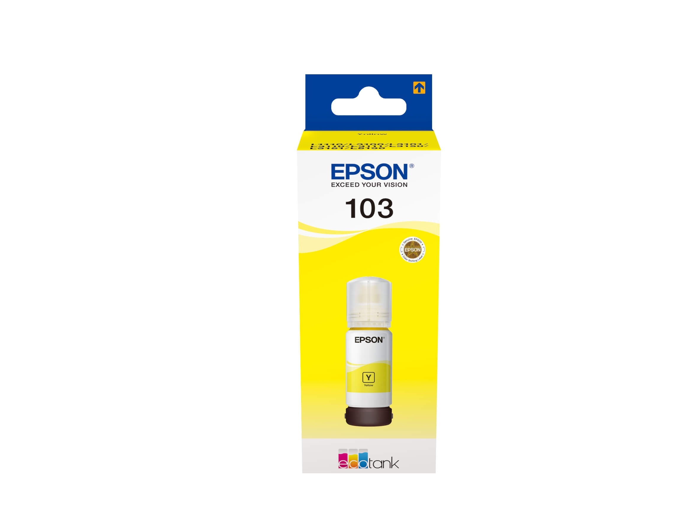Original Epson C13T00S44A / 103 Tintenflasche gelb