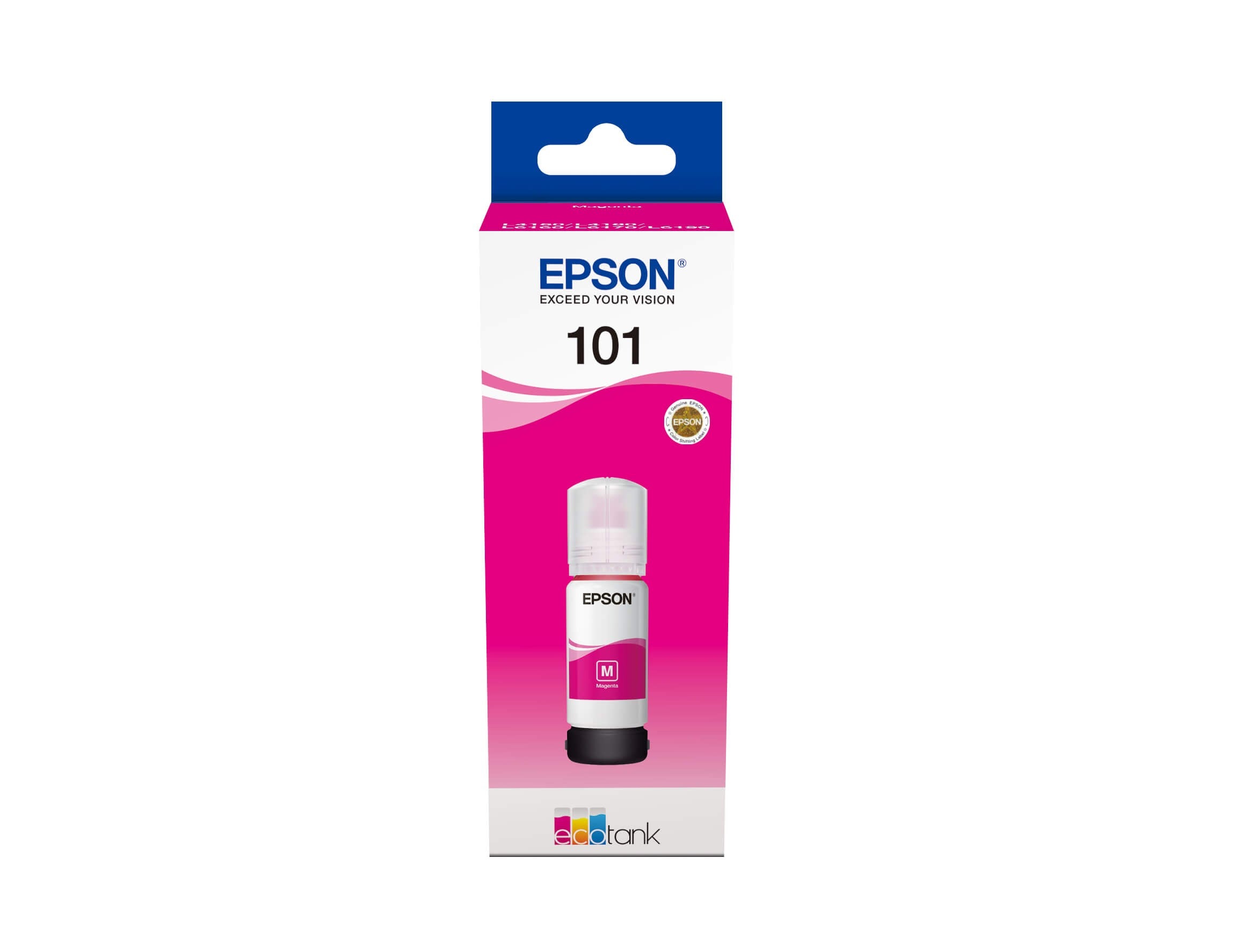 Original Epson C13T03V34A / 101 Tintenpatrone magenta