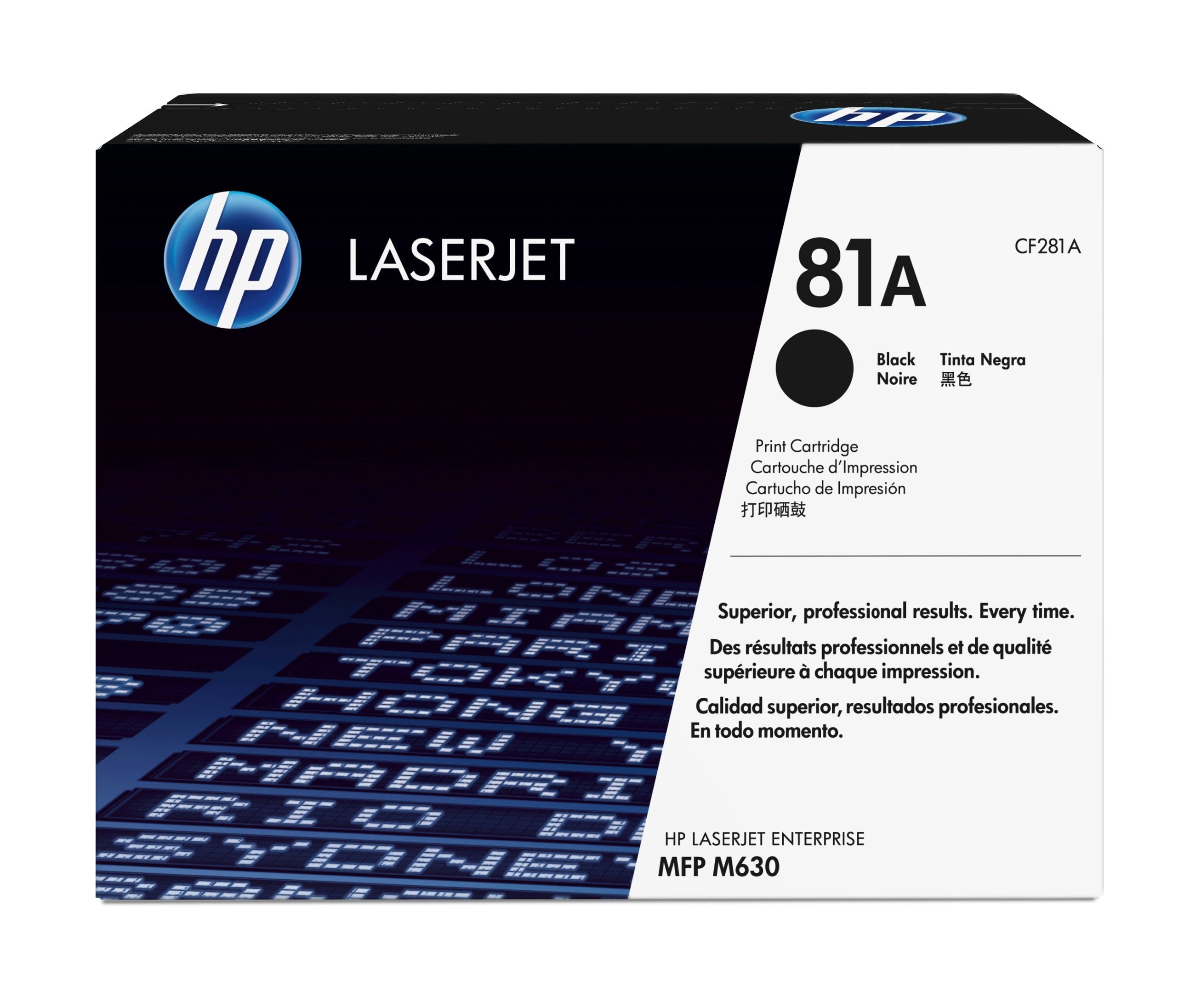 Original HP CF281A / 81A Toner schwarz