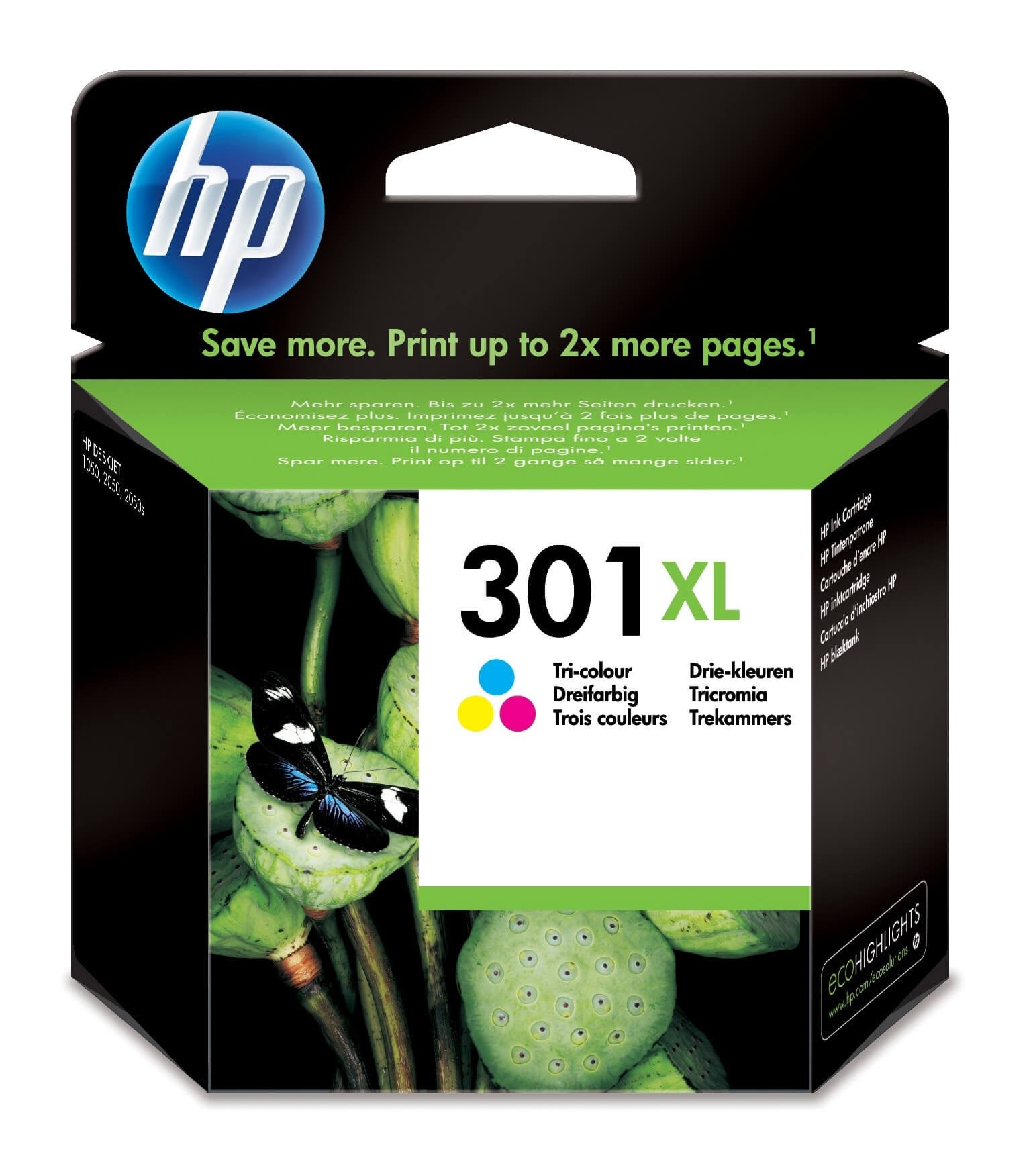 Original HP CH564EE / 301XL Druckkopfpatrone color