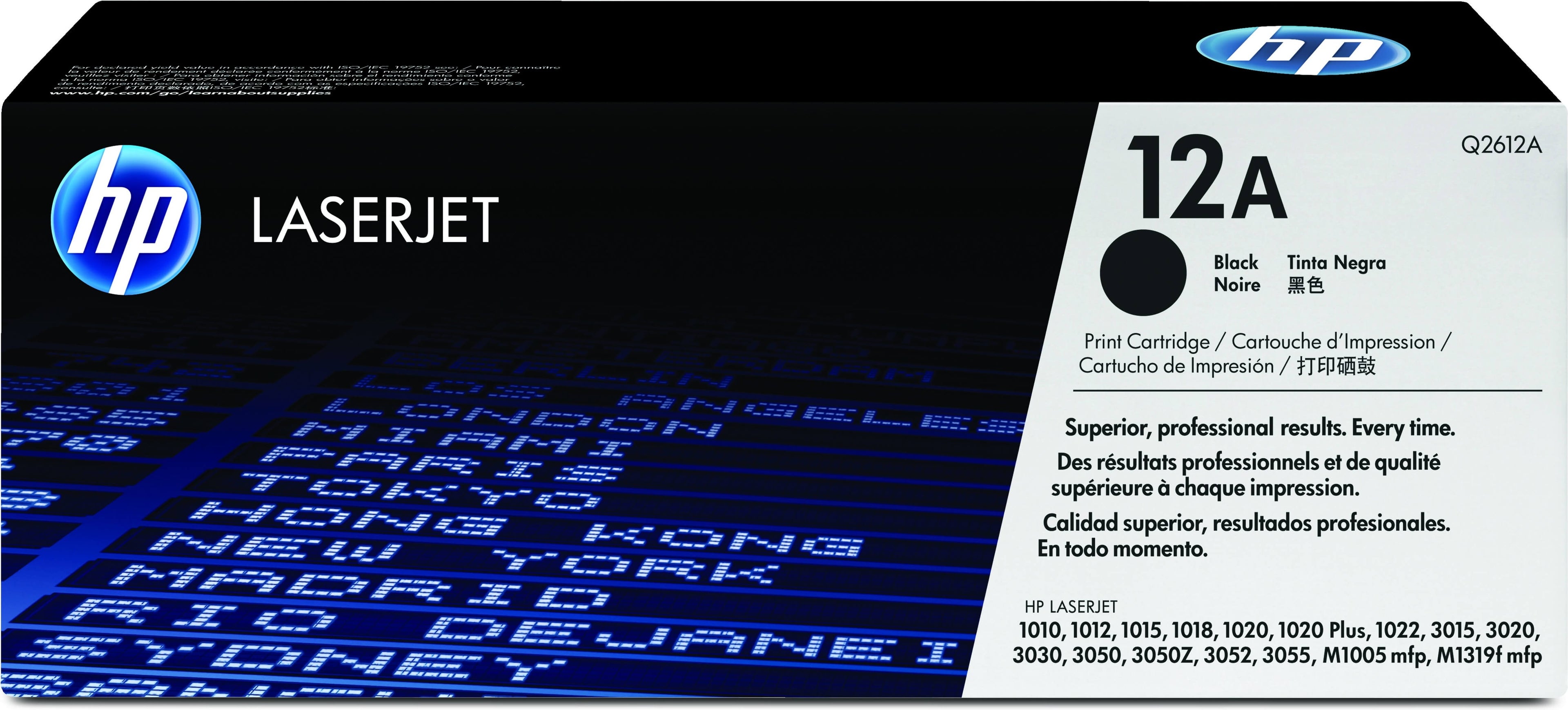 Original HP Q2612AD / 12AD Toner schwarz