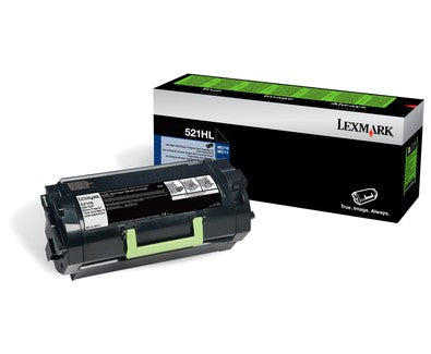 Original Lexmark 52D2H0E / 522H Toner schwarz