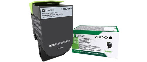 Original Lexmark 71B20K0 Toner schwarz