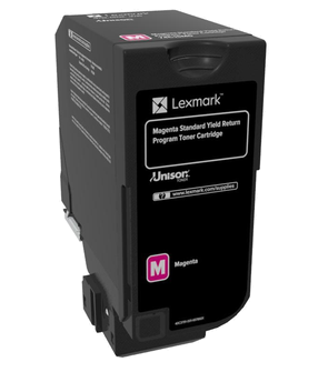 Original Lexmark 74C2SM0 Toner magenta