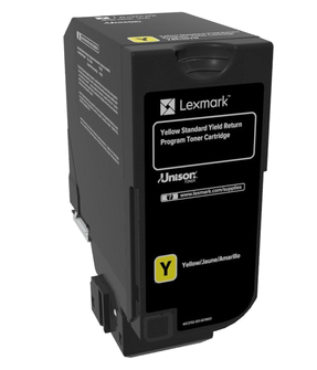 Original Lexmark 74C2SY0 Toner gelb