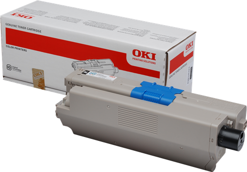 Original OKI 44973536 Toner schwarz